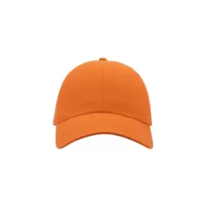 Image of Atlantis Action 6 Panel Chino Baseball Cap (Pack of 2) (One Size) (Orange)