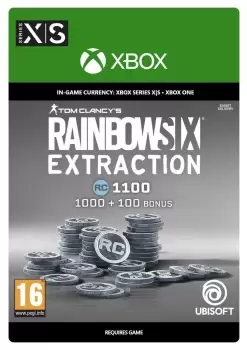 image of Tom Clancy's Rainbow Six Extraction 1100 Bonus REACT Credits