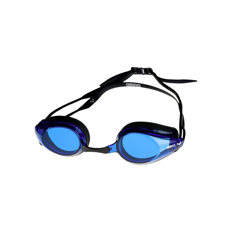Image of Arena Tracks Swim Goggle - Blue Lens Black
