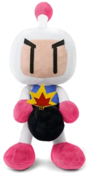 Image of Bomberman Plushie Stuffed Figurine multicolour