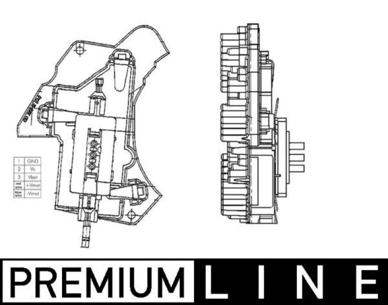 Image of Blower motor regulator MAHLE ABR 24 000P