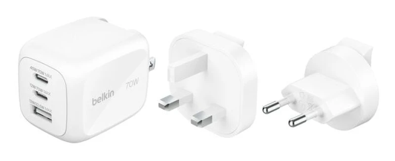 Image of Belkin BoostCharge Pro Universal White AC Fast charging Indoor WCH018HQWH
