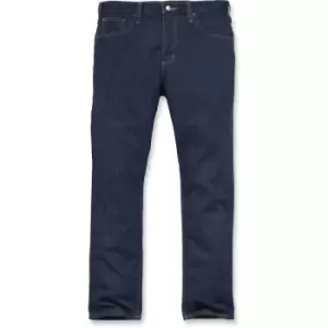 Image of Carhartt Mens Rugged Flex Straight Slim Tapered Denim Jeans Waist 31 (79cm), Inside Leg 32' (81cm)