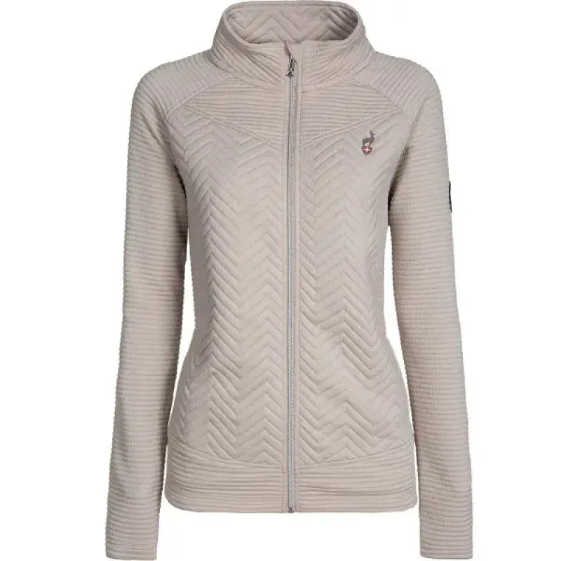 Image of Womens Two-Tone Jacket Aulp Simix Beige Female L