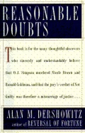 Image of reasonable doubts the o j simpson case and the criminal justice system