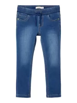 Image of NAME IT Power Stretch Sweat Denim Regular Fit Jeans Men Blue