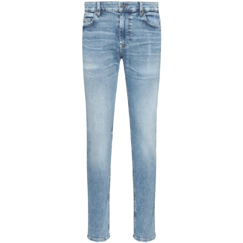 Image of Boss Mens Delaware Slim Fit Jeans Pas Blue 455 male 36W S