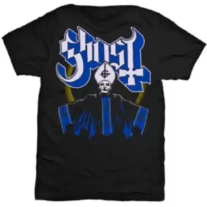 Image of Ghost Papa & Band Mens Blk TS: XXL