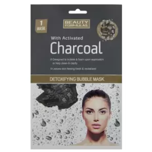 image of Beauty Formulas Charcoal Detoxifying Bubble Mask