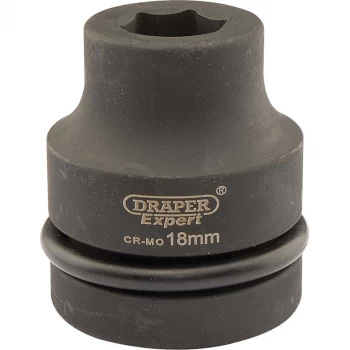 Image of Draper Expert 1" Drive Hexagon Impact Socket Metric 1" 18mm