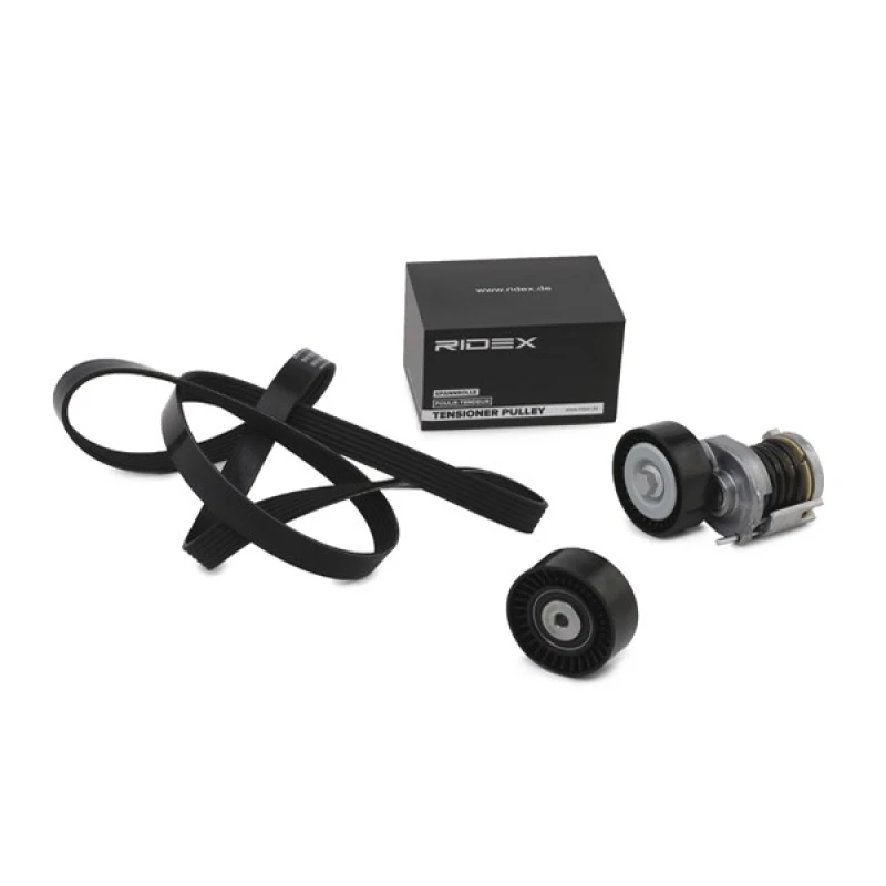 Image of RIDEX 542R0057 V-ribbed belt set V-Ribbed Belt Set (542)
