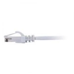 Image of C2G 2m Cat6 550 MHz Snagless Patch Cable - White