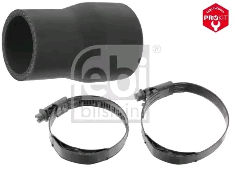 Image of FEBI BILSTEIN 49130 Radiator Hose OE Turbo NEW, with clamps Radiator Hose (475)