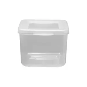 image of Beaufort Food Container Square Hinged Lid 300ml Clear - 031037036