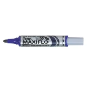 Pentel Maxiflo Wb Marker Bt Bl Pack of 12