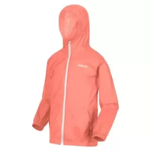 Image of Regatta Kids Pack It III Waterproof Jacket - Orange