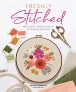 Image of freshly stitched modern embroidery for absolute beginners