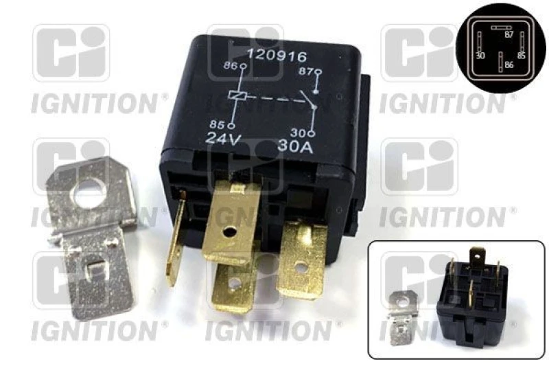 Image of QUINTON HAZELL Fuel pump relay QUINTON HAZELL XRL122