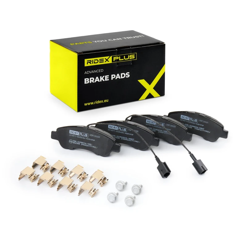 Image of RIDEX PLUS Brake pad set RIDEX PLUS 402B1093P