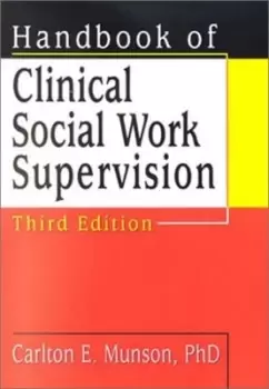 Image of Handbook of clinical social work supervision by Carlton Munson