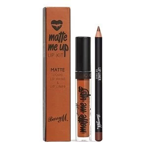 Image of Barry M Matte Me Up Lip Kit So Chic