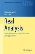 Image of real analysis series functions of several variables and applications