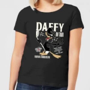 Image of Looney Tunes Daffy Concert Womens T-Shirt - Black