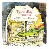 Image of paper bag princess 40th anniversary edition