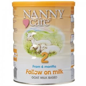 image of Nanny Care 2 From 6 Months Follow On Milk Goat Milk Based 900g