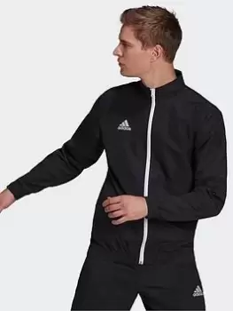 Image of adidas Entrada 22 Presentation Track Top, Black Size XL Men