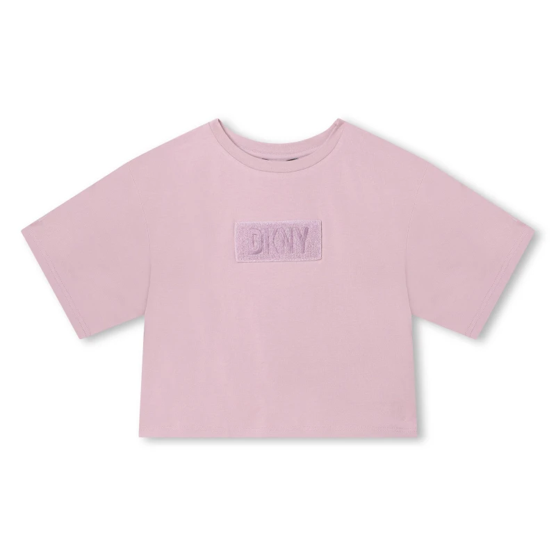 Image of DKNY Box Logo TS - Purple Purple 6 - 7 Years