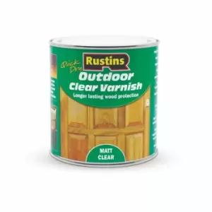 Image of Rustins Outdoor Clear Varnish Matt 1L