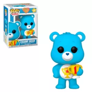 image of Care Bears 40th Anniversary Champ Bear Funko Pop! Vinyl