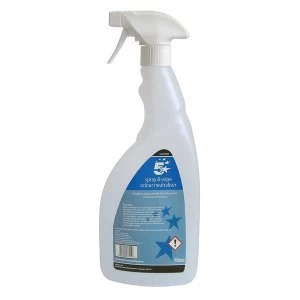 image of 5 Star Facilities Empty Bottle for Concentrated Odour Neutraliser 750ml