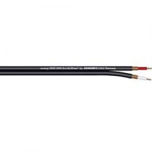 image of Instrument lead 1 x 2 x 0.25 mm2 Black Sommer Cable