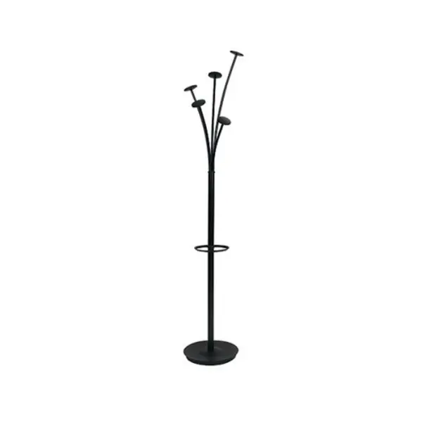 image of Alba Alba Festival Coat Stand 350x350x1870mm Black PMFESTN PMFESTN