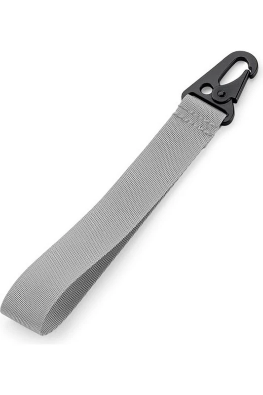 Image of Bagbase Key Clip in Grey Grey Unisex One Size