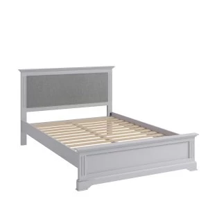 Image of Bingley King Size Bed Frame - Grey