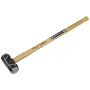 image of Sealey SLH081 Sledge Hammer 8lb Hickory Shaft