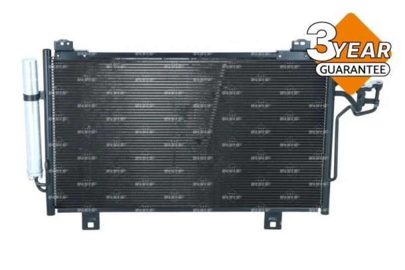 Image of NRF 350229 Condenser EASY FIT, with seal ring, with nitrogen filling Aluminium Condenser,air conditioning (448)