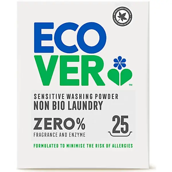 Image of Ecover Non Bio Laundry Powder Zero Fragrance & Enzyme 1.8Kg