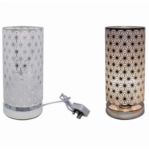 image of Silver Touch Lamp Star By Lesser & Pavey (UK Plug)