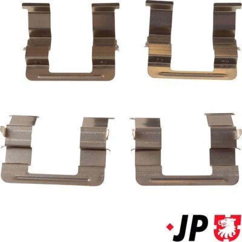 Image of JP GROUP Brake pad fitting kit JP GROUP 3864003110