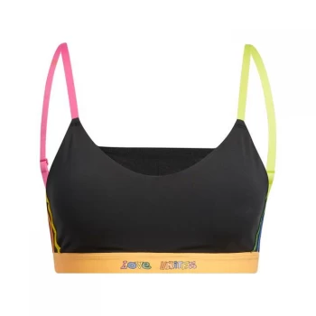 Image of adidas Love Unites All Me 3-Stripes Graphic Bra Wo - Black