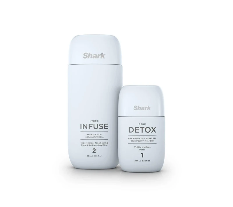 Image of SHARK FacialPro Glow Detox Hydrate Replenishment Set, Blue 622356356664