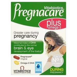 Image of Vitabiotics Pregnacare Plus Omega 3 Tablets 56s