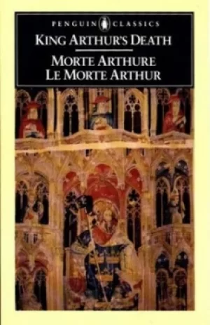 Image of King Arthurs death by Brian Stone
