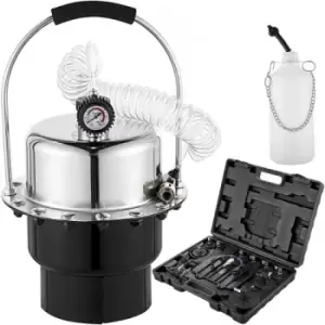 Image of VEVOR Pneumatic Air Pressure Bleeder, Brake Pressure Bleeding Tool Portable Brake and Clutch Bleeder Valve System Kit Garage Workshop Mechanics Brake