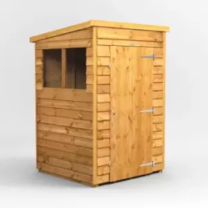 Image of 4X4 Power Overlap Pent Shed