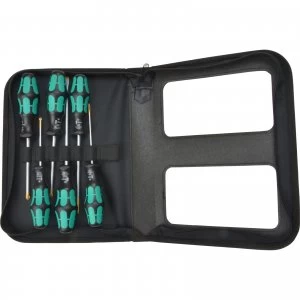 image of Wera 6 Piece Kraftform Screwdriver Set